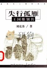 失行孤雁  王国维别传（1999 PDF版）