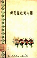 鲜花竞放向太阳 全国少数民族群众业余艺术观摩演出会节目选编 1965 PDF电子版封面 全国少数民族群众业余艺术观摩演出会节目选编