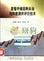 套管井储层剩余油饱和度测井评价技术（1999 PDF版）