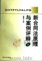 新合同法原理与案例评释（1999 PDF版）