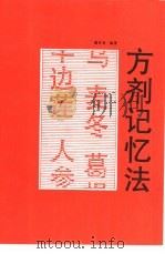 方剂记忆法（1995 PDF版）