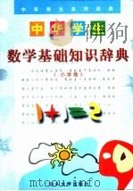 中华学生数学基础知识辞典  小学卷（1999 PDF版）