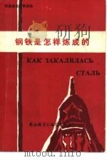 钢铁是怎样炼成的  改写本（1986 PDF版）