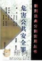 危害公共安全罪（1999 PDF版）