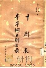 十剂表本草纲目别名录（1982 PDF版）