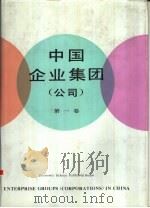 中国企业集团  公司  第1卷  汉英对照（1990 PDF版）