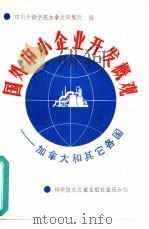 国外中小企业开发概观  加拿大和其他各国（1987 PDF版）