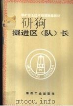 掘进区 队 长 1995 PDF电子版封面 7502011838 王明新,展良荣编写