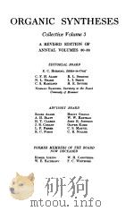 ORGANIC SYNTHESES COLLECTIVE VOL 3（JAN 1955 PDF版）