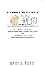 ROCK-FORMING MINERALS VOL 3 1963 PDF电子版封面 W.A.DEER