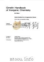 GMELIN HANDBOOK OF LNORGANIC CHEMISTRY COORDINATION COMPOUNDS 7 1987 PDF电子版封面 L.J.BOUCHER