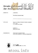 GMELIN HANDBUCH DER ANORGANISCHEN CHEMIE LR LRIDIUM ERGANZUNGSBAND 2 1978 PDF电子版封面 LEOPOLD GMELIN