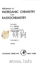 ADVANCES IN INORGANIC CHEMISTRY AND RADIOCHEMISTRY VOL 5（1963 PDF版）