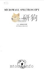 MICROWAVE SPECTROSCOPY（ PDF版）