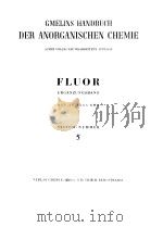 GMELIN HANDBUCH DER ANORGANISCHEN CHEMIE 1959 PDF电子版封面 R.J.MEYER