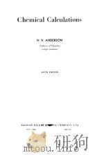 CHEMICAL CALCULATIONS（1955 PDF版）