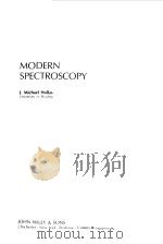 MODERN SPECTROSCOPY 1987 PDF电子版封面 J.MICHAEL HOLLAS