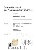GMELIN HANDBUCH DER ANORGANISCHEN CHEMIE EISEN-ORGANISCHE VERBINDUNGEN TEIL A FERROCEN 2 1977 PDF电子版封面 ADOLF SLAWISCH