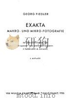 EXAKTA MAKRO UND MIKRO FOTOGRAFIE（1956 PDF版）