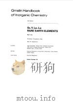 GMELIN HANDBOOK OF INORGANIC CHEMISTRY C4A 1982 PDF电子版封面 LNGE FLACHSBART