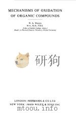 MECHANISMS OF OXIDATION OF ORGANIC COMPOUNDS（1964 PDF版）