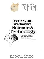McGRAW-HILL YEARBOOK OF SCIENCE AND TECHNOLOGY 1984 1983 PDF电子版封面 McGRAW-HILLBOOK COMPANY