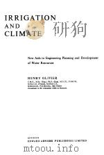 IRRIGATION AND CLIMATE 1961 PDF电子版封面 HENRY OLIVIER