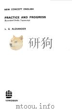 NEW CONCEPT ENGLISH  2   1967  PDF电子版封面    L G ALEXANDER 