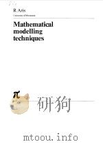 MATHEMATICAL MODELLING TECHNIQUES（1978 PDF版）
