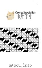 CRYSTALLINE SOLIDS（1982 PDF版）