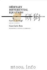 ORDINARY DIFFERENTIAL EQUATIONS（1969 PDF版）