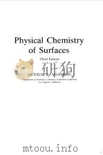 PHYSICAL CHEMISTRY OF SURFACES（1976 PDF版）