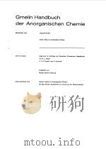 GMELIN HANDBUCH DER ANORGANISCHEN CHEMIE KOODINAYIONSVERBINDUNGEN 1（1979 PDF版）