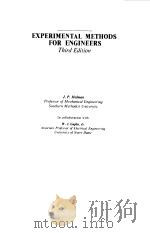 EXPERIMENTAL METHODS FOR ENGINEERS 1978 PDF电子版封面 J.P.HOLMAN