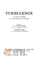 TURBULENCE 1960 PDF电子版封面 RICHARD H.BUBE