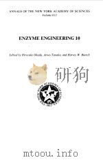 ENZYME ENGINEERING Ⅹ 1992 PDF电子版封面 DOUGLAS S. CLARK