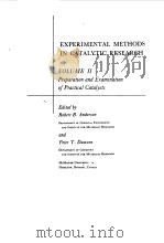EXPERIMENTAL METHODS IN CATALYTIC RESEARCH VOL II 1976 PDF电子版封面 ROBERT B.ANDERSON