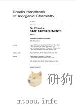 GMELIN HANDBOOK OF INORGANIC CHEMISTRY D2 1982 PDF电子版封面 EDWARDR.BIRNBAUM