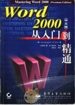 Word 2000从入门到精通（1999 PDF版）
