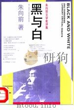 黑与白 朱向前文学批评集 1993 PDF电子版封面 7508100662 朱向前著