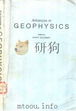 Advances in GEOPHYSICS  VOLUME 24  （1982）（ PDF版）