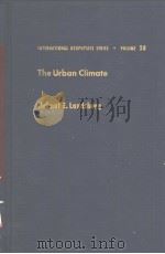 The Urban Climate（ PDF版）