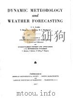 DYNAMIC METEOROLOGY AND WEATHER FORECASTING（ PDF版）