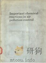 Important chemical reactions in air pollution control（ PDF版）