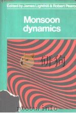 Monsoon dynamics PDF电子版封面