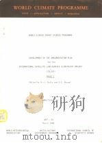 WORLD CLIMATE IMPACT STUDIES PROGRAMME DEVELOPMENT OF THE IMPLEMENTATION PLAN for the INTERNATIONAL（ PDF版）
