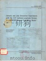 January and July Simulation Experiments  with the 2.5 Latitude-Longitude Version of the NCAR General（ PDF版）