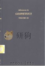Advances in GEOPHYSICS  VOLUME 36（ PDF版）