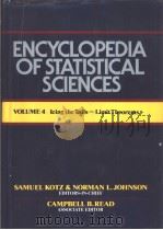 ENCYCLOPEDIA OF STATISTICAL SCIENCES VOLUME 4（ PDF版）