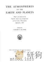 THE ATMOSPHERES OF THE EARTH AND PLANETS（ PDF版）